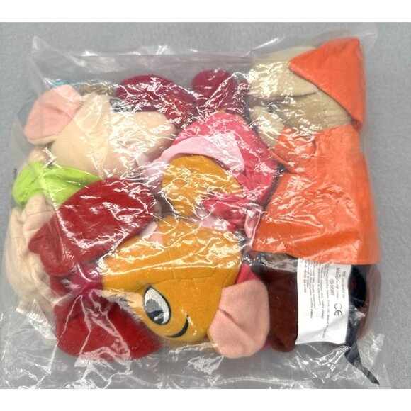 Cinderella Mice Gus Suzy Jaq Disney Store Bean Bag 8" Stuffed Toy Set of 3 - Picture 3 of 7